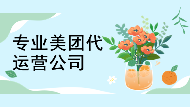 专业美团代运营公司