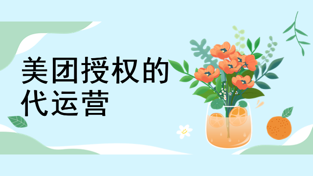 美团授权的代运营