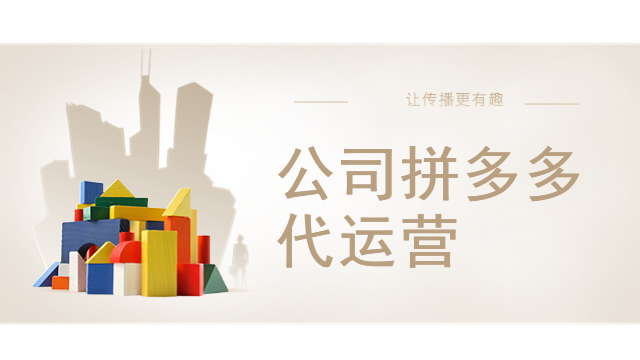 公司拼多多代运营